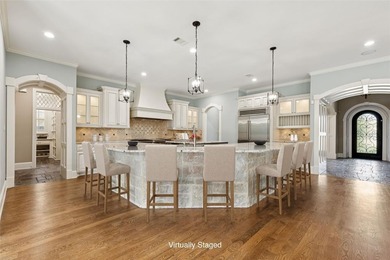 Beautifully designed with remarkable attention to detail, this on The Lakes at Castle Hill Golf Club in Texas - for sale on GolfHomes.com, golf home, golf lot