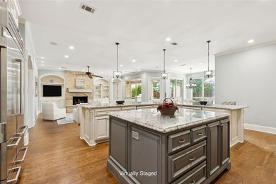 Beautifully designed with remarkable attention to detail, this on The Lakes at Castle Hill Golf Club in Texas - for sale on GolfHomes.com, golf home, golf lot
