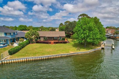 Tucked away in one of Gulf Breeze's most desirable waterfront on Tiger Point Golf and Country Club in Florida - for sale on GolfHomes.com, golf home, golf lot