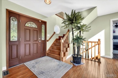 Beautiful 1.5-story waterfront home in the gated lake & golf on Raintree Country Club in Missouri - for sale on GolfHomes.com, golf home, golf lot