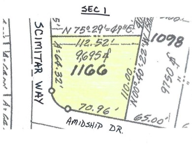 1/1166  Corner, Level, wooded lot (9,695 sq ft) with water & on Captains Cove Golf and Yacht Club in Virginia - for sale on GolfHomes.com, golf home, golf lot