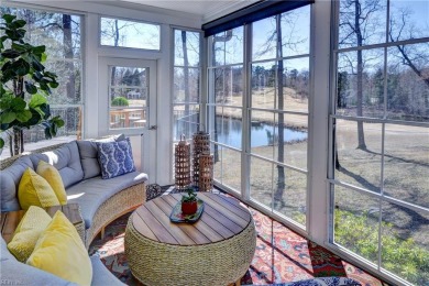 Nestled on a secluded peninsula in the prestigious Ford's Colony on Fords Colony Country Club in Virginia - for sale on GolfHomes.com, golf home, golf lot