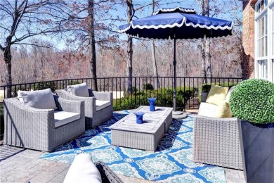 Nestled on a secluded peninsula in the prestigious Ford's Colony on Fords Colony Country Club in Virginia - for sale on GolfHomes.com, golf home, golf lot