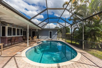 Live your best South Florida life in this charming 3/2 pool home on Cooper Colony Country Club in Florida - for sale on GolfHomes.com, golf home, golf lot