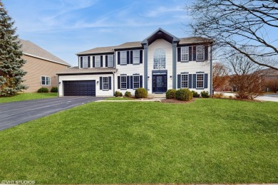 Nestled in the Gated community of Boulder Ridge this beauty on Boulder Ridge Country Club in Illinois - for sale on GolfHomes.com, golf home, golf lot