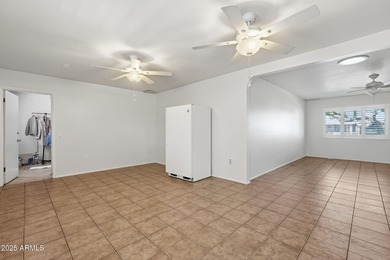 Move-in ready and freshly painted in November, this charming on PalmBrook Country Club in Arizona - for sale on GolfHomes.com, golf home, golf lot