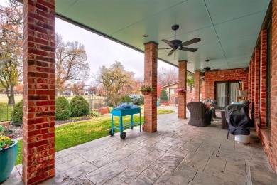 Lovely one level garden home with a view of the 12th fairway at on Oak Tree National Golf and Country Club in Oklahoma - for sale on GolfHomes.com, golf home, golf lot