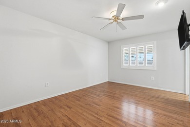 Move-in ready and freshly painted in November, this charming on PalmBrook Country Club in Arizona - for sale on GolfHomes.com, golf home, golf lot