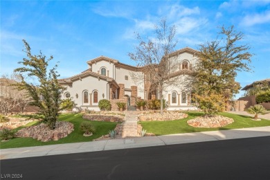 This captivating three-level residence at Anthem Country Club is on Anthem Country Club in Nevada - for sale on GolfHomes.com, golf home, golf lot