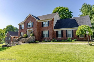 This home is in pristine condition and sits on the 12th hole of on Shelbyville Country Club in Kentucky - for sale on GolfHomes.com, golf home, golf lot