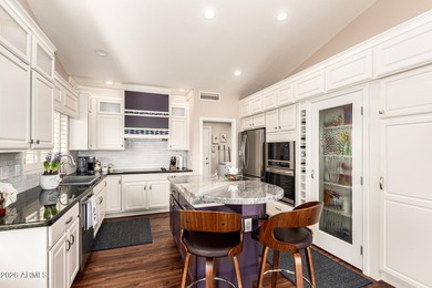 Stunning panoramic water & golf views highlight this beautifully on Oakwood Golf Club  in Arizona - for sale on GolfHomes.com, golf home, golf lot