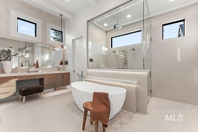 Experience the inaugural showcase home in Oakwood Meadows Eagle on BanBury Golf Club in Idaho - for sale on GolfHomes.com, golf home, golf lot