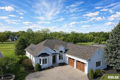 Beautifully updated, custom built home perfectly set within the on WeaverRidge Golf Club in Illinois - for sale on GolfHomes.com, golf home, golf lot