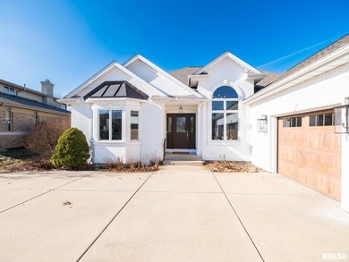 Beautifully updated, custom built home perfectly set within the on WeaverRidge Golf Club in Illinois - for sale on GolfHomes.com, golf home, golf lot