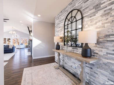 Beautifully updated, custom built home perfectly set within the on WeaverRidge Golf Club in Illinois - for sale on GolfHomes.com, golf home, golf lot