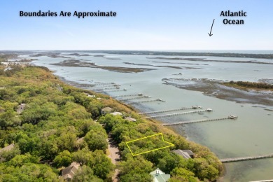 Take in stunning water and marsh views from this deepwater on Kiawah Island Resort - Oak Point in South Carolina - for sale on GolfHomes.com, golf home, golf lot