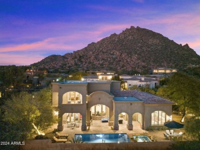 A must-see 4,126 square foot custom home featuring 4 bedrooms on Troon Country Club in Arizona - for sale on GolfHomes.com, golf home, golf lot