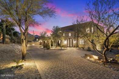 A must-see 4,126 square foot custom home featuring 4 bedrooms on Troon Country Club in Arizona - for sale on GolfHomes.com, golf home, golf lot