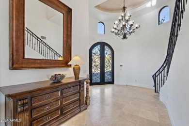 A must-see 4,126 square foot custom home featuring 4 bedrooms on Troon Country Club in Arizona - for sale on GolfHomes.com, golf home, golf lot