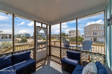 This 2nd row home on Oak Island that is known to the locals as on Founders Club At St. James Plantation in North Carolina - for sale on GolfHomes.com, golf home, golf lot