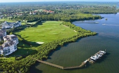 Welcome Home to Marina Cove, a charming, lushly landscaped on Windstar on Naples Bay in Florida - for sale on GolfHomes.com, golf home, golf lot