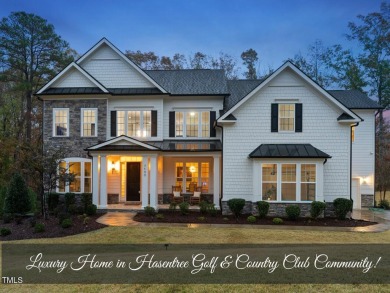 Welcome to this prestigious Toll Brothers Home in the exclusive on Hasentree Club in North Carolina - for sale on GolfHomes.com, golf home, golf lot