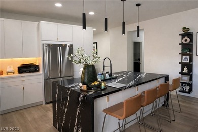 Single-story pool home located in the gated Southern Highlands on Southern Highlands Golf Club in Nevada - for sale on GolfHomes.com, golf home, golf lot