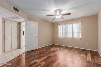 Sleek, roomy one bedroom unit with enclosed back patio.  Close on Sun City North Golf Course in Arizona - for sale on GolfHomes.com, golf home, golf lot