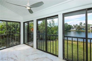 The perfect island retreat! Enjoy beautiful lake views from this on The Dunes Golf and Tennis Club in Florida - for sale on GolfHomes.com, golf home, golf lot
