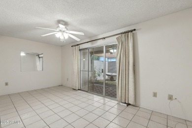 Priced to sale! Make this mid-century townhome what you desire on Sun City Lakes West and East in Arizona - for sale on GolfHomes.com, golf home, golf lot