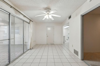 Priced to sale! Make this mid-century townhome what you desire on Sun City Lakes West and East in Arizona - for sale on GolfHomes.com, golf home, golf lot