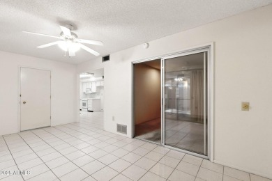 Priced to sale! Make this mid-century townhome what you desire on Sun City Lakes West and East in Arizona - for sale on GolfHomes.com, golf home, golf lot