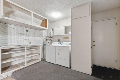 Priced to sale! Make this mid-century townhome what you desire on Sun City Lakes West and East in Arizona - for sale on GolfHomes.com, golf home, golf lot