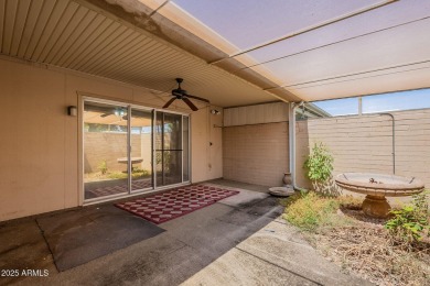 Priced to sale! Make this mid-century townhome what you desire on Sun City Lakes West and East in Arizona - for sale on GolfHomes.com, golf home, golf lot