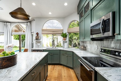 This stunning 3-bedroom, 2-bath Scottsdale residence is a on Silverleaf Golf Club in Arizona - for sale on GolfHomes.com, golf home, golf lot