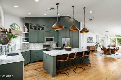 This stunning 3-bedroom, 2-bath Scottsdale residence is a on Silverleaf Golf Club in Arizona - for sale on GolfHomes.com, golf home, golf lot