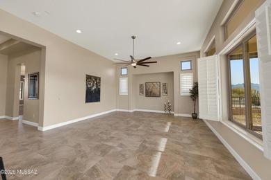 Perfectly positioned on a quiet golf course cul-de-sac in on Saddlebrooke Golf Course in Arizona - for sale on GolfHomes.com, golf home, golf lot