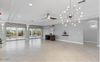 Welcome to this stunning 2-bedroom + den home perfectly on Sunland Springs Golf Course  in Arizona - for sale on GolfHomes.com, golf home, golf lot
