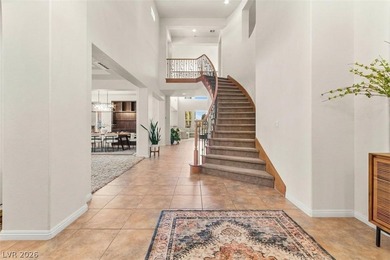 Located in the prestigious Seven Hills community, this elegant on Rio Secco Golf Club in Nevada - for sale on GolfHomes.com, golf home, golf lot