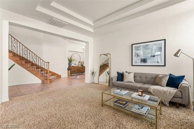 Located in the prestigious Seven Hills community, this elegant on Rio Secco Golf Club in Nevada - for sale on GolfHomes.com, golf home, golf lot