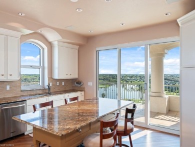 Rising high above Estero Bay, this 7th floor sky home at Bayview on Bonita Bay West in Florida - for sale on GolfHomes.com, golf home, golf lot