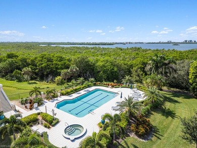 Rising high above Estero Bay, this 7th floor sky home at Bayview on Bonita Bay West in Florida - for sale on GolfHomes.com, golf home, golf lot