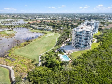 Rising high above Estero Bay, this 7th floor sky home at Bayview on Bonita Bay West in Florida - for sale on GolfHomes.com, golf home, golf lot