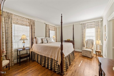 You will love this beautiful traditional home, perfectly perched on Hope Valley Country Club in North Carolina - for sale on GolfHomes.com, golf home, golf lot