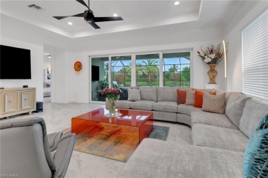 Enjoy the sunrise views from this generously appointed 2,202 sq on Bonita National Golf Course in Florida - for sale on GolfHomes.com, golf home, golf lot