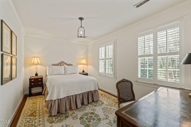 You will love this beautiful traditional home, perfectly perched on Hope Valley Country Club in North Carolina - for sale on GolfHomes.com, golf home, golf lot
