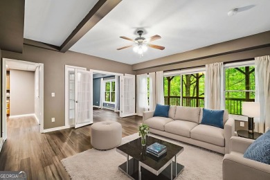 Freshly painted interior and brand-new carpet throughout! Escape on The Highlands Course at Lake Arrowhead in Georgia - for sale on GolfHomes.com, golf home, golf lot