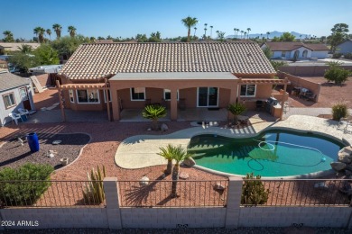 It is hard to list all the improvements made by the present on Arizona City Golf Club in Arizona - for sale on GolfHomes.com, golf home, golf lot