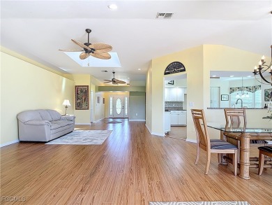 This well-maintained Villareal model home sits directly on the on Herons Glen Golf and Country Club in Florida - for sale on GolfHomes.com, golf home, golf lot