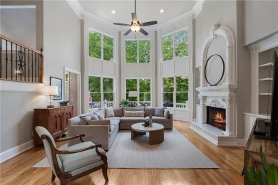 Experience luxury living at its finest in this stunning on Alpharetta Athletic Club East in Georgia - for sale on GolfHomes.com, golf home, golf lot